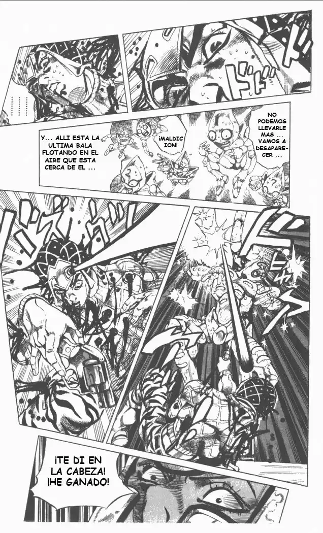 JoJo's Bizarre Adventure Parte 5: Vento Aureo Capitulo 76: White Album, Parte 7 página 12