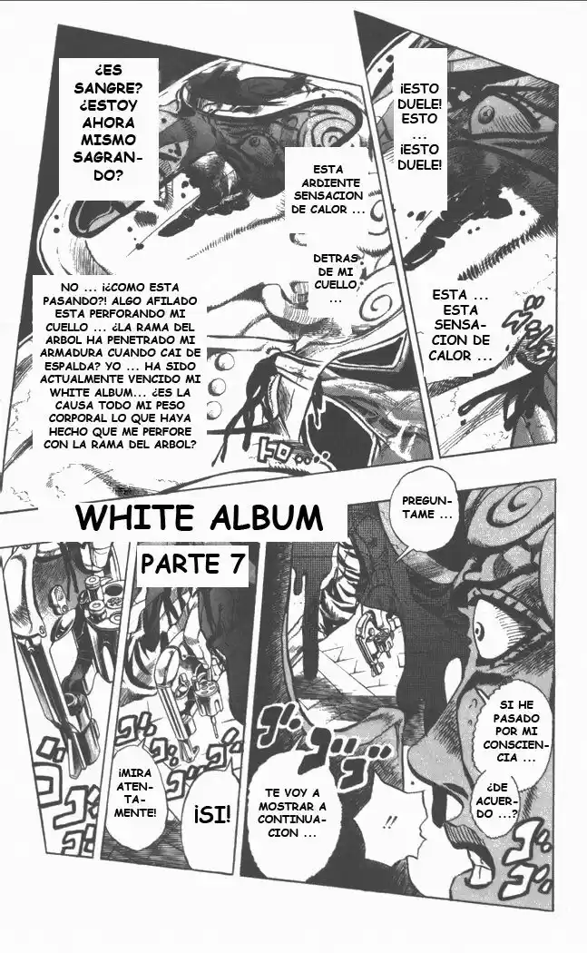 JoJo's Bizarre Adventure Parte 5: Vento Aureo Capitulo 76: White Album, Parte 7 página 2