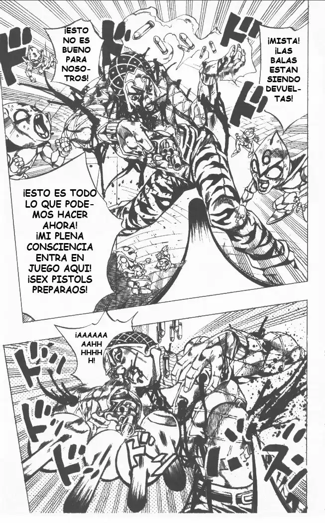 JoJo's Bizarre Adventure Parte 5: Vento Aureo Capitulo 76: White Album, Parte 7 página 6