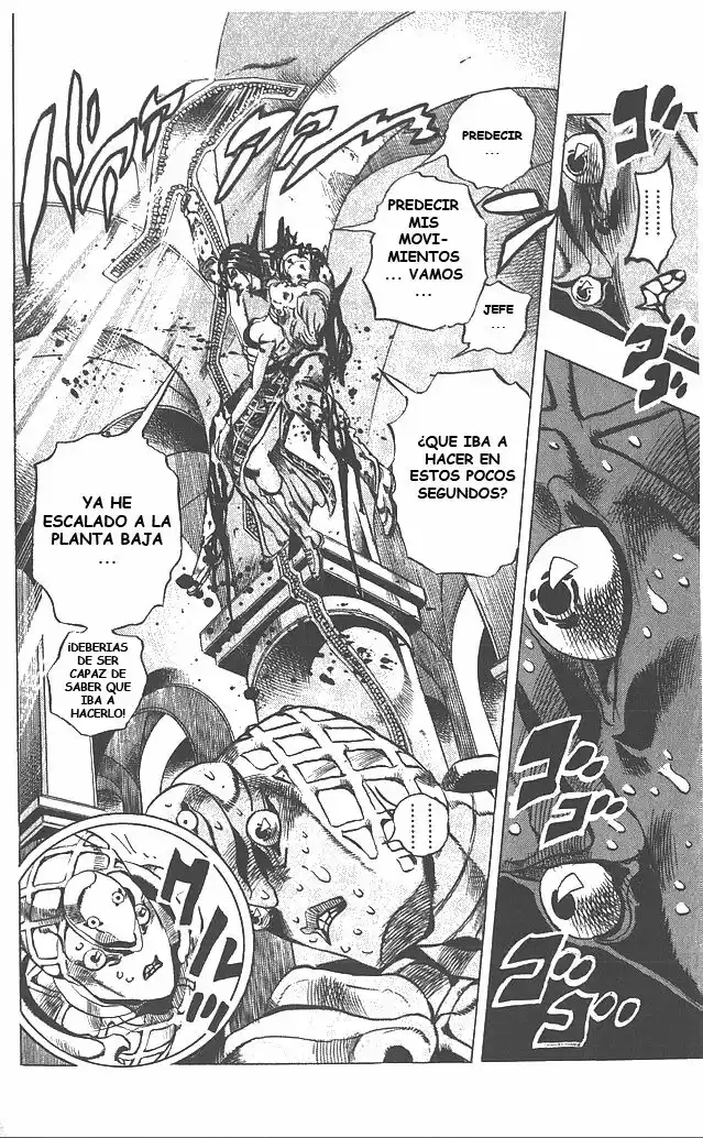 JoJo's Bizarre Adventure Parte 5: Vento Aureo Capitulo 82: El Misterio de King Crimson, Parte 4 página 19