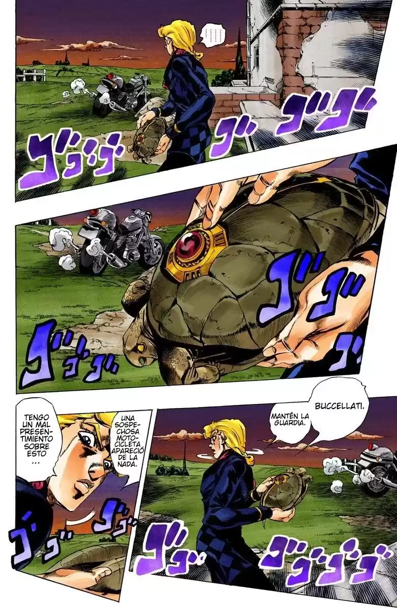 JoJo's Bizarre Adventure Parte 5: Vento Aureo Capitulo 64: Baby Face, Parte 4 página 4