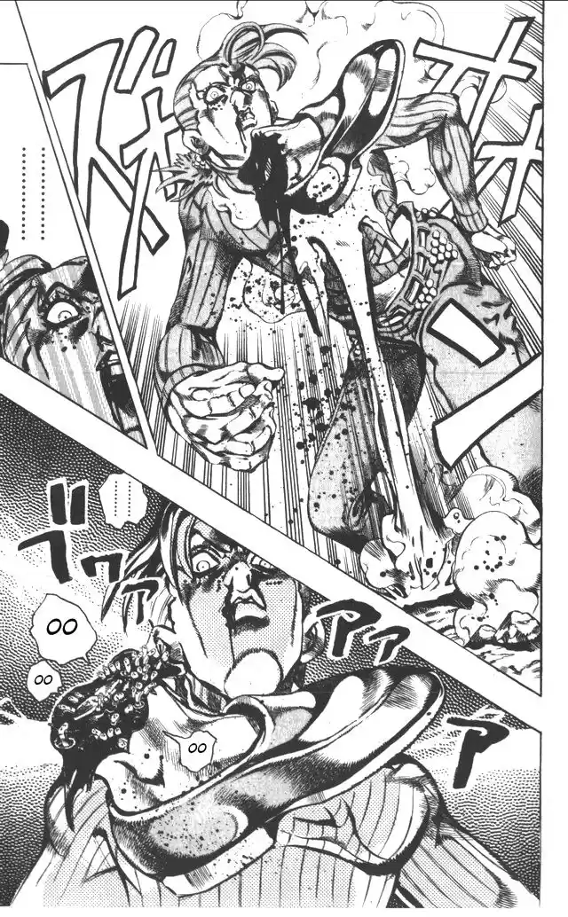 JoJo's Bizarre Adventure Parte 5: Vento Aureo Capitulo 107: King Crimson vs. Metallica, Parte 3 página 6