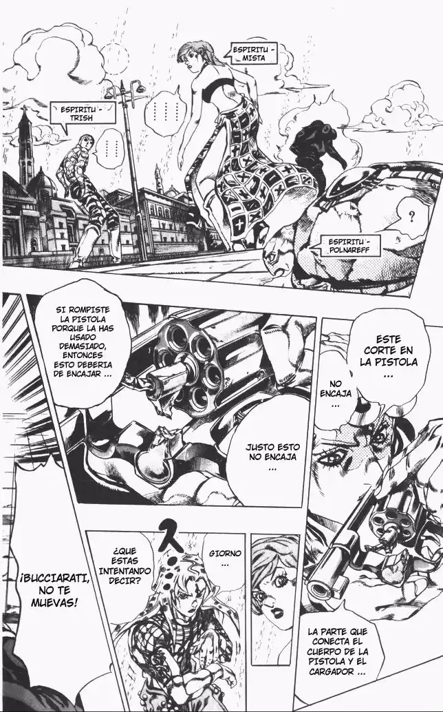 JoJo's Bizarre Adventure Parte 5: Vento Aureo Capitulo 141: Diavolo Asciende, Parte 1 página 11