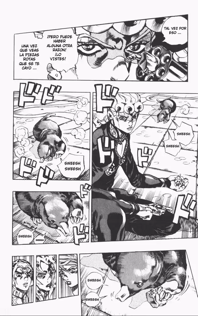 JoJo's Bizarre Adventure Parte 5: Vento Aureo Capitulo 141: Diavolo Asciende, Parte 1 página 13