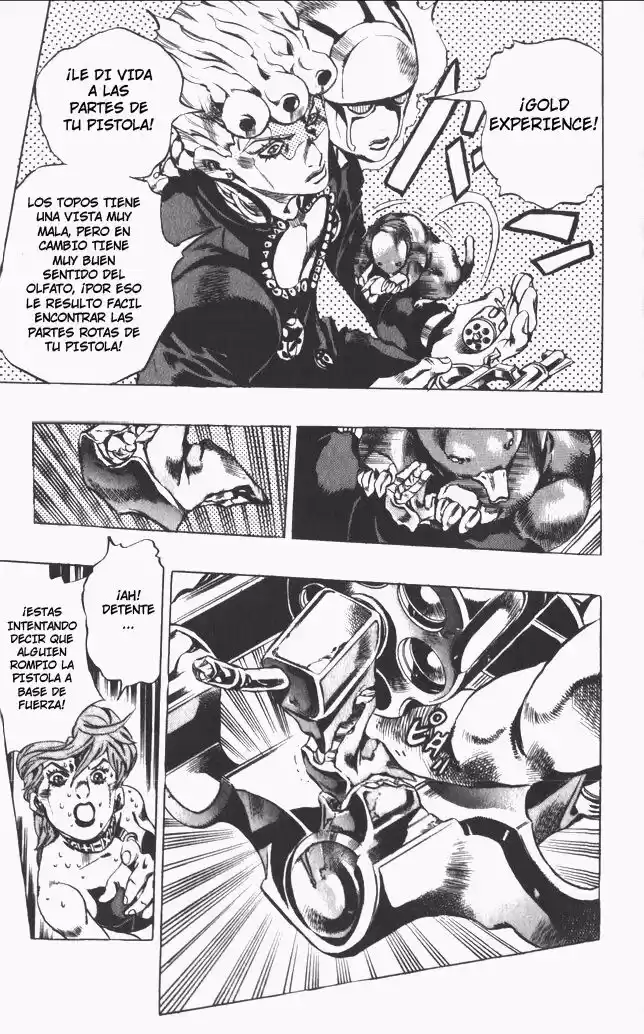 JoJo's Bizarre Adventure Parte 5: Vento Aureo Capitulo 141: Diavolo Asciende, Parte 1 página 14