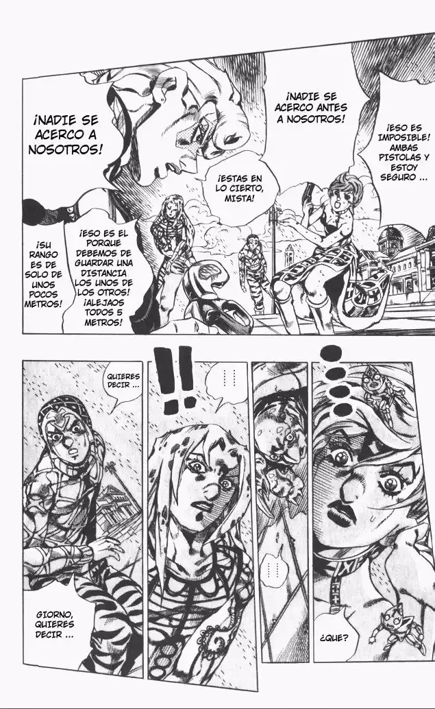 JoJo's Bizarre Adventure Parte 5: Vento Aureo Capitulo 141: Diavolo Asciende, Parte 1 página 15