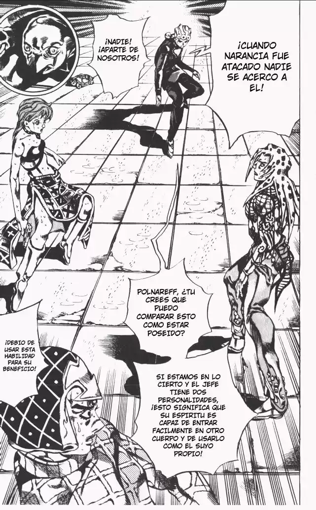 JoJo's Bizarre Adventure Parte 5: Vento Aureo Capitulo 141: Diavolo Asciende, Parte 1 página 16