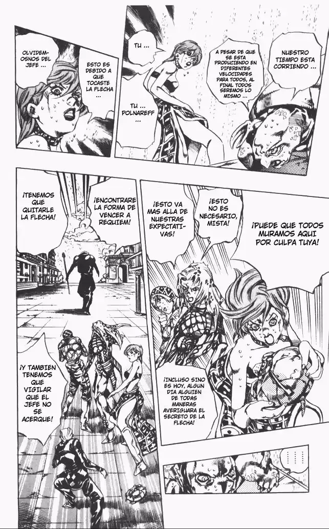 JoJo's Bizarre Adventure Parte 5: Vento Aureo Capitulo 141: Diavolo Asciende, Parte 1 página 5