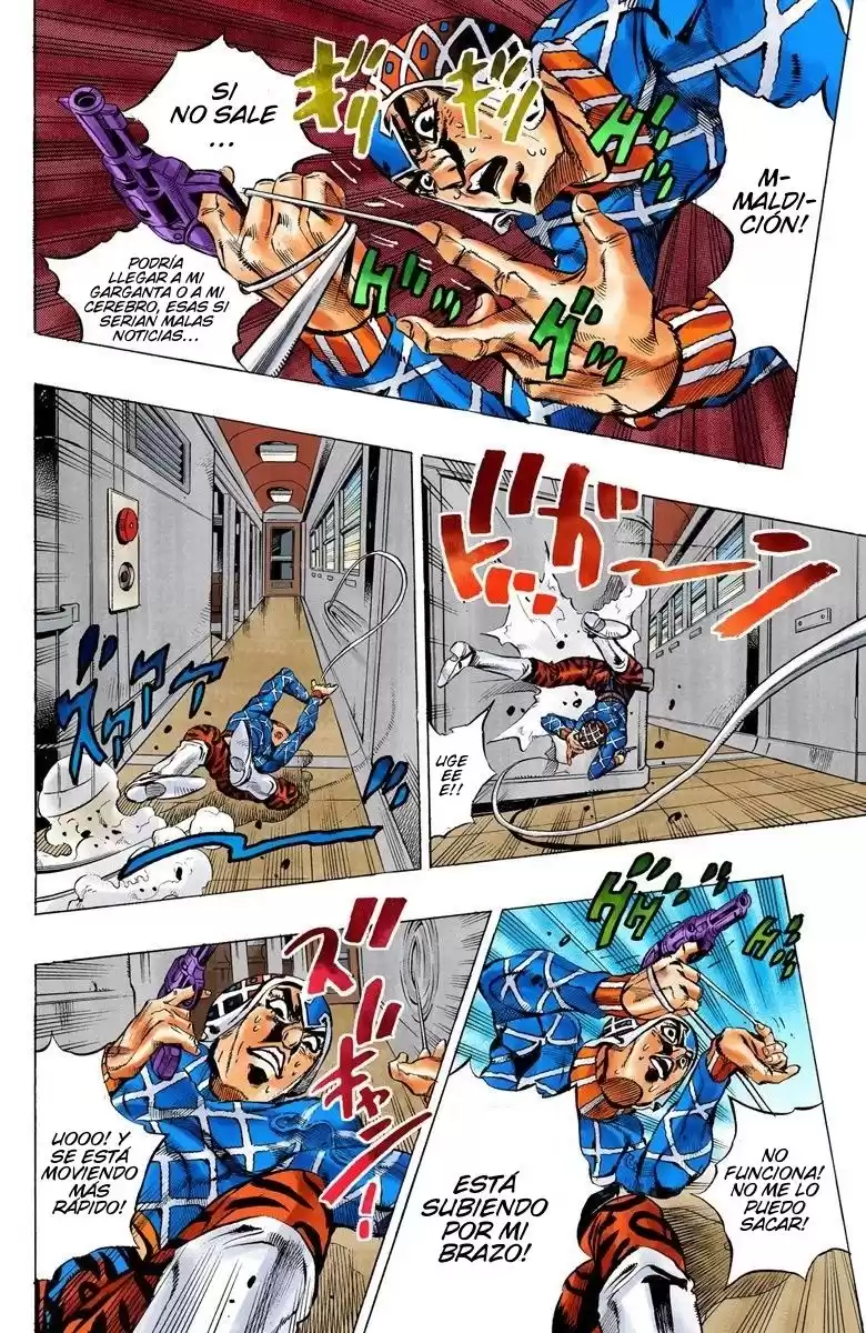 JoJo's Bizarre Adventure Parte 5: Vento Aureo Capitulo 51: The Grateful Dead, Parte 3 página 11