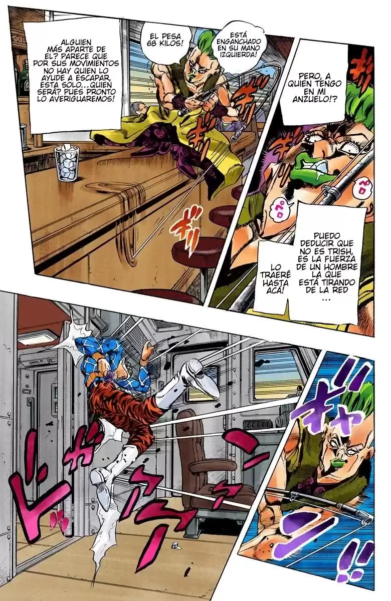 JoJo's Bizarre Adventure Parte 5: Vento Aureo Capitulo 51: The Grateful Dead, Parte 3 página 4