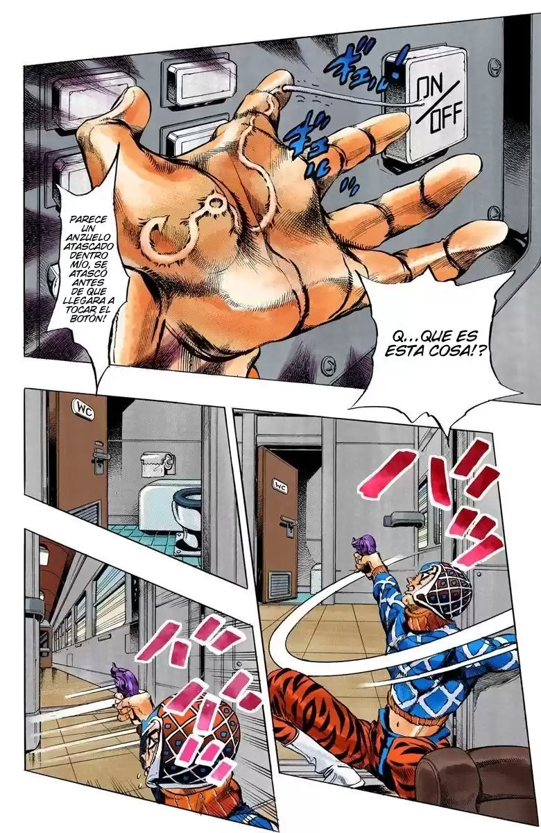 JoJo's Bizarre Adventure Parte 5: Vento Aureo Capitulo 51: The Grateful Dead, Parte 3 página 5