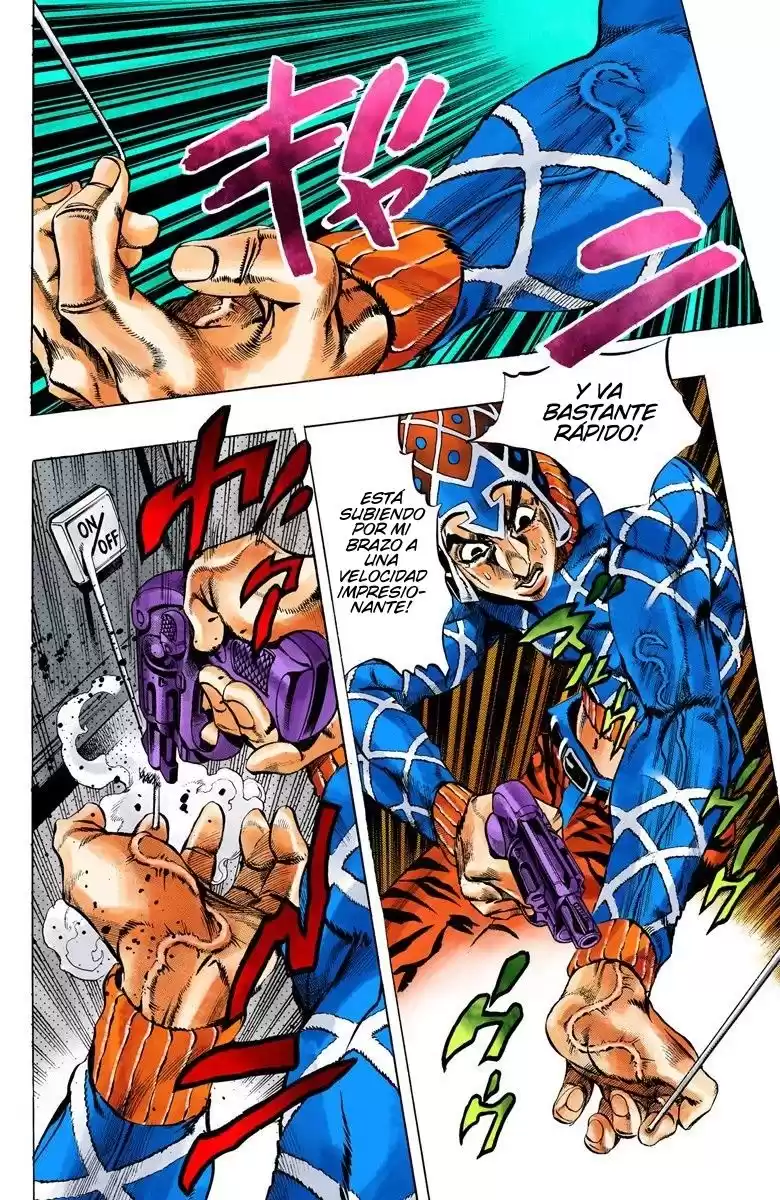 JoJo's Bizarre Adventure Parte 5: Vento Aureo Capitulo 51: The Grateful Dead, Parte 3 página 7