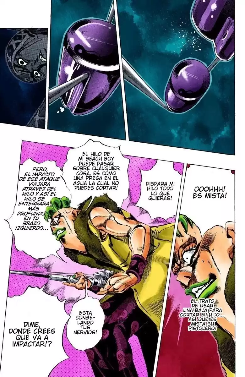 JoJo's Bizarre Adventure Parte 5: Vento Aureo Capitulo 51: The Grateful Dead, Parte 3 página 8