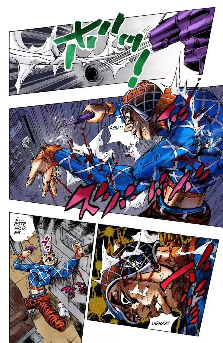 JoJo's Bizarre Adventure Parte 5: Vento Aureo Capitulo 51: The Grateful Dead, Parte 3 página 9