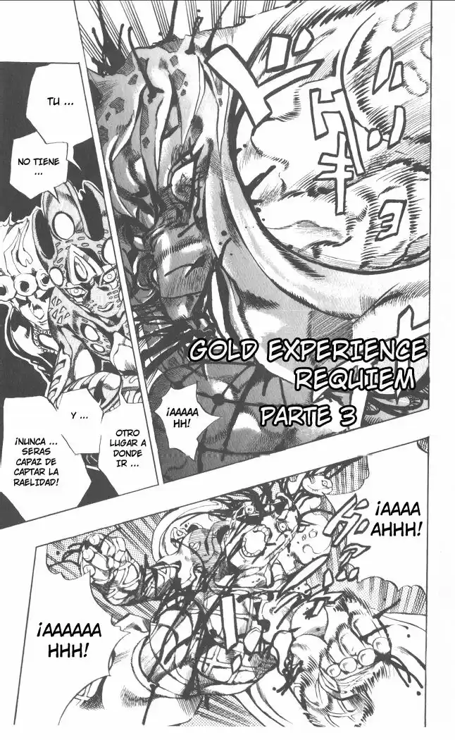 JoJo's Bizarre Adventure Parte 5: Vento Aureo Capitulo 149: Gold Experience Requiem, Parte 3 página 2