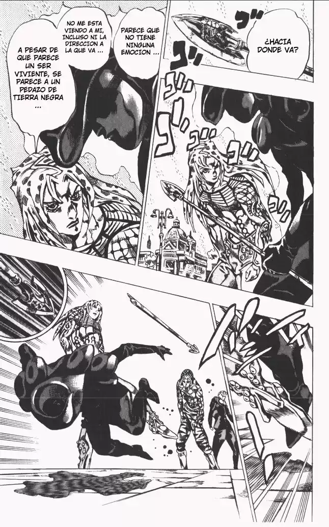 JoJo's Bizarre Adventure Parte 5: Vento Aureo Capitulo 139: El Réquiem Suena en Silencio, Parte 7 página 10