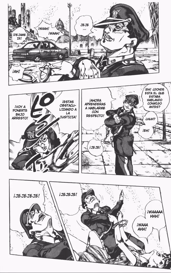 JoJo's Bizarre Adventure Parte 5: Vento Aureo Capitulo 139: El Réquiem Suena en Silencio, Parte 7 página 5