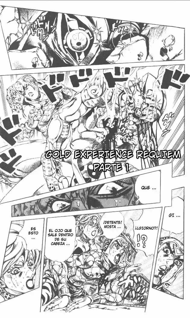 JoJo's Bizarre Adventure Parte 5: Vento Aureo Capitulo 147: Gold Experience Requiem, Parte 1 página 2