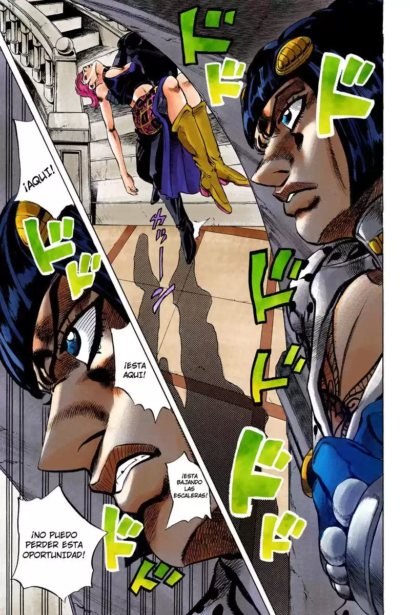 JoJo's Bizarre Adventure Parte 5: Vento Aureo Capitulo 79: El Misterio de King Crimson, Parte 1 página 10