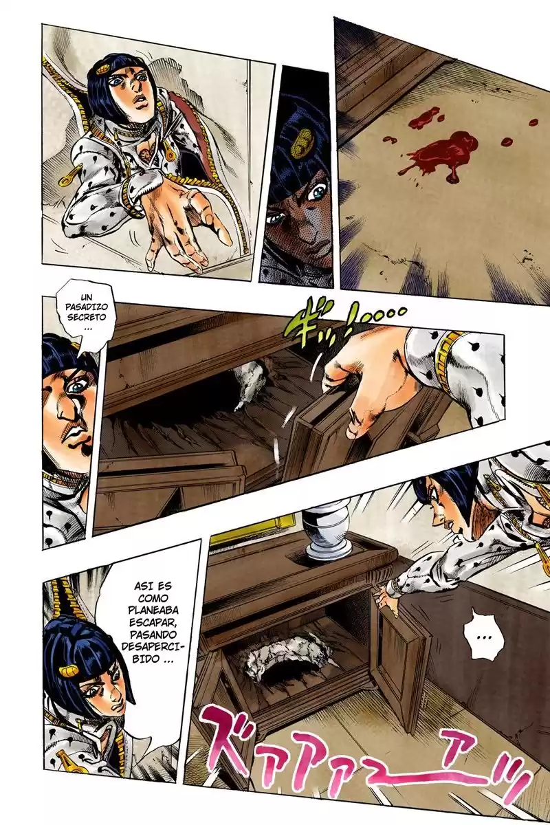 JoJo's Bizarre Adventure Parte 5: Vento Aureo Capitulo 79: El Misterio de King Crimson, Parte 1 página 7