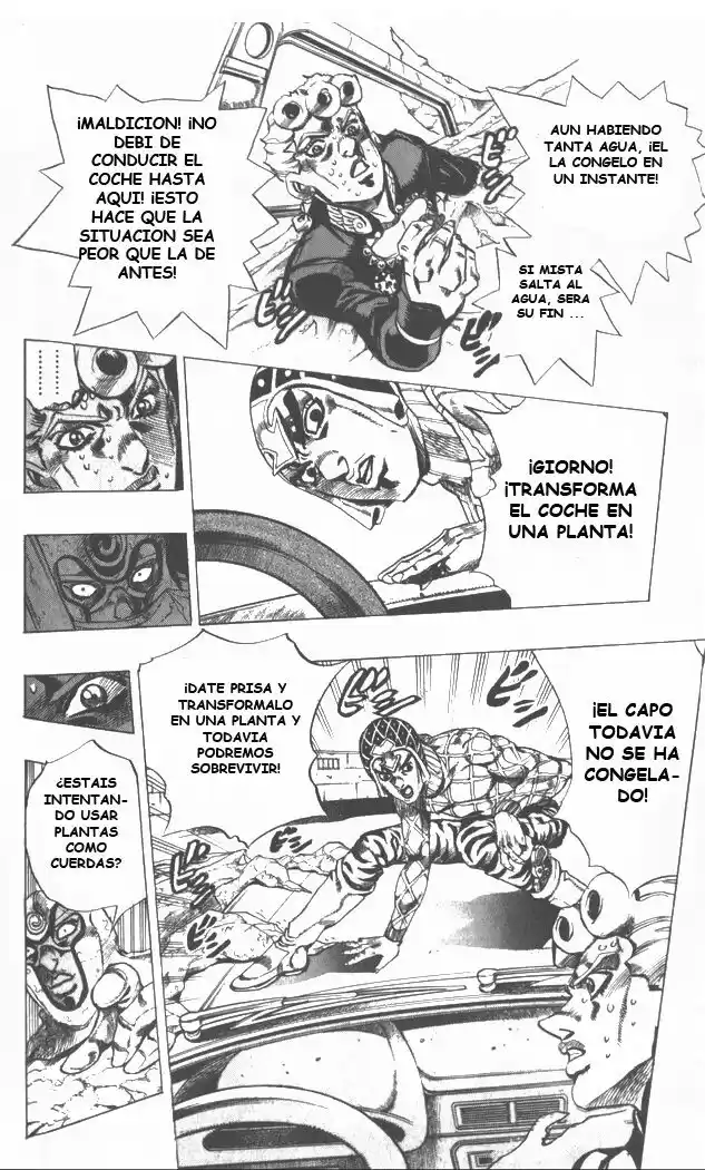 JoJo's Bizarre Adventure Parte 5: Vento Aureo Capitulo 72: White Album, Parte 3 página 11