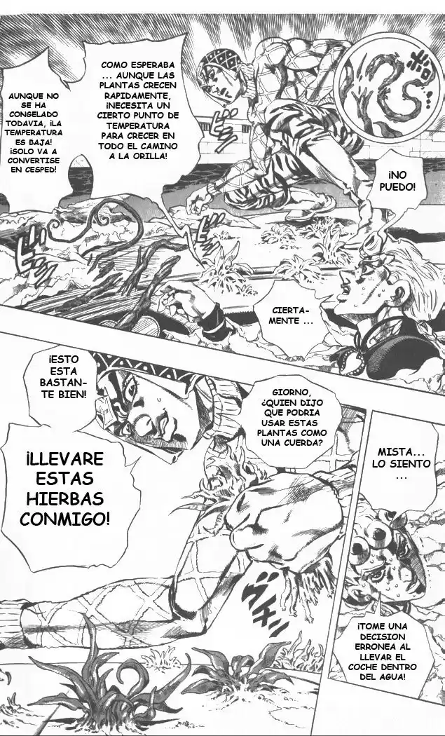 JoJo's Bizarre Adventure Parte 5: Vento Aureo Capitulo 72: White Album, Parte 3 página 13