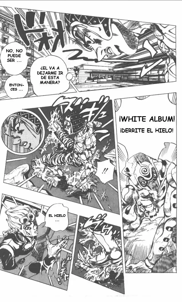 JoJo's Bizarre Adventure Parte 5: Vento Aureo Capitulo 72: White Album, Parte 3 página 18