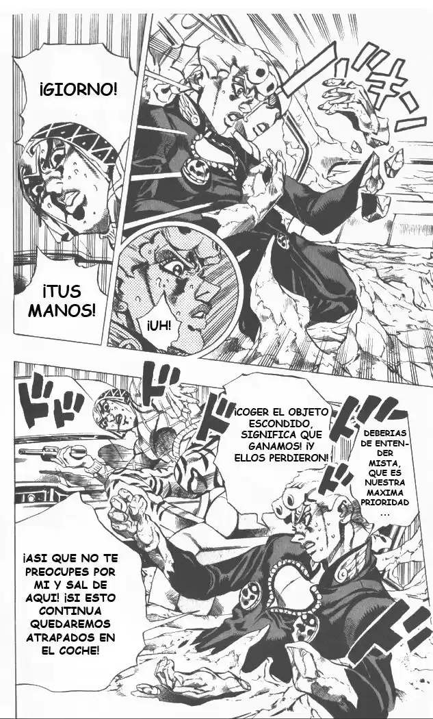 JoJo's Bizarre Adventure Parte 5: Vento Aureo Capitulo 72: White Album, Parte 3 página 7