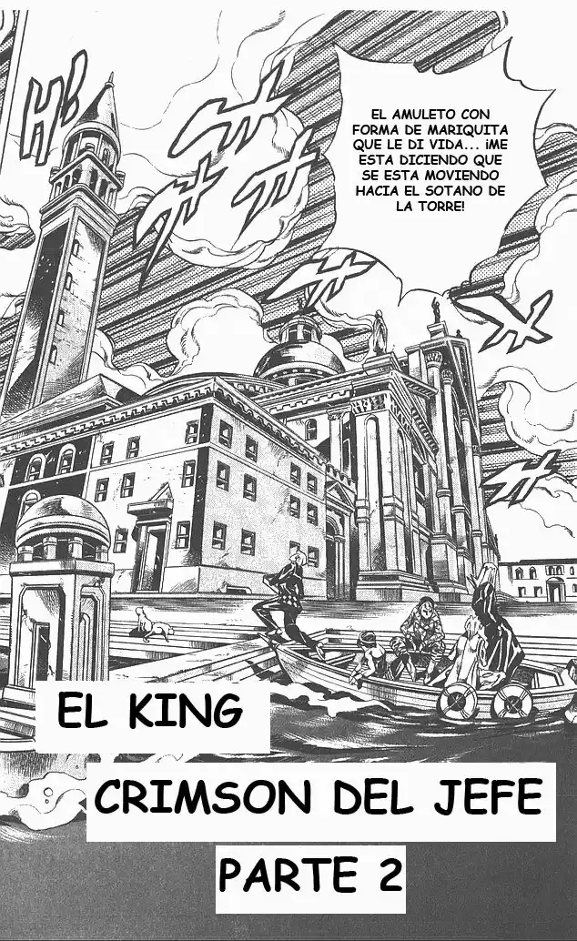 JoJo's Bizarre Adventure Parte 5: Vento Aureo Capitulo 80: El Misterio de King Crimson, Parte 2 página 3