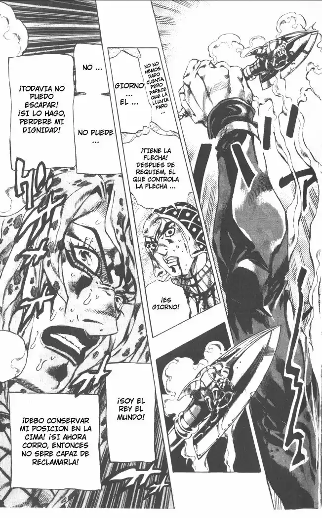 JoJo's Bizarre Adventure Parte 5: Vento Aureo Capitulo 146: Rey de Reyes página 10