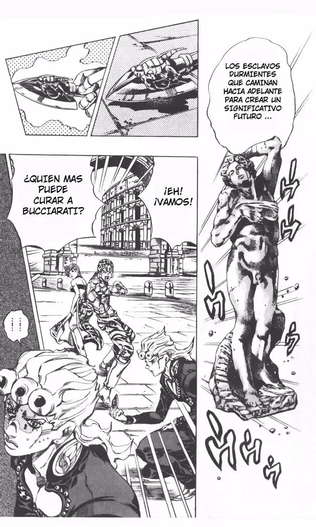 JoJo's Bizarre Adventure Parte 5: Vento Aureo Capitulo 155: Esclavos Durmientes, Parte 5 página 14