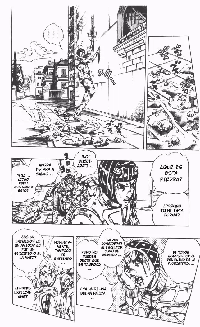 JoJo's Bizarre Adventure Parte 5: Vento Aureo Capitulo 155: Esclavos Durmientes, Parte 5 página 9