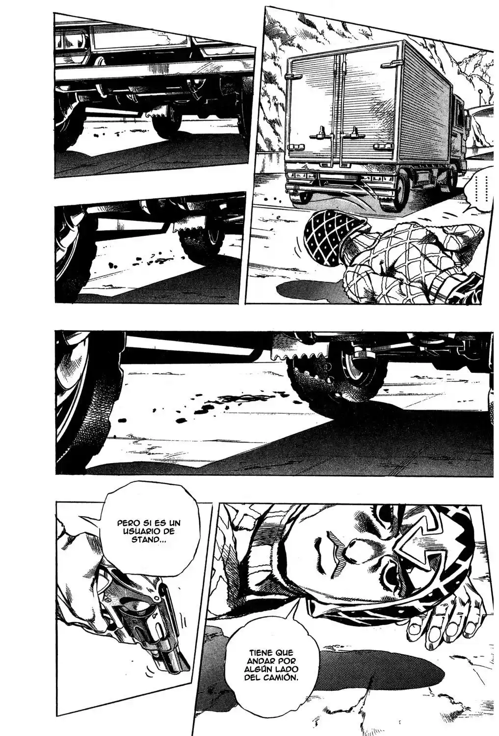 JoJo's Bizarre Adventure Parte 5: Vento Aureo Capitulo 25: Aparece Sex Pistols, Parte 3 página 15