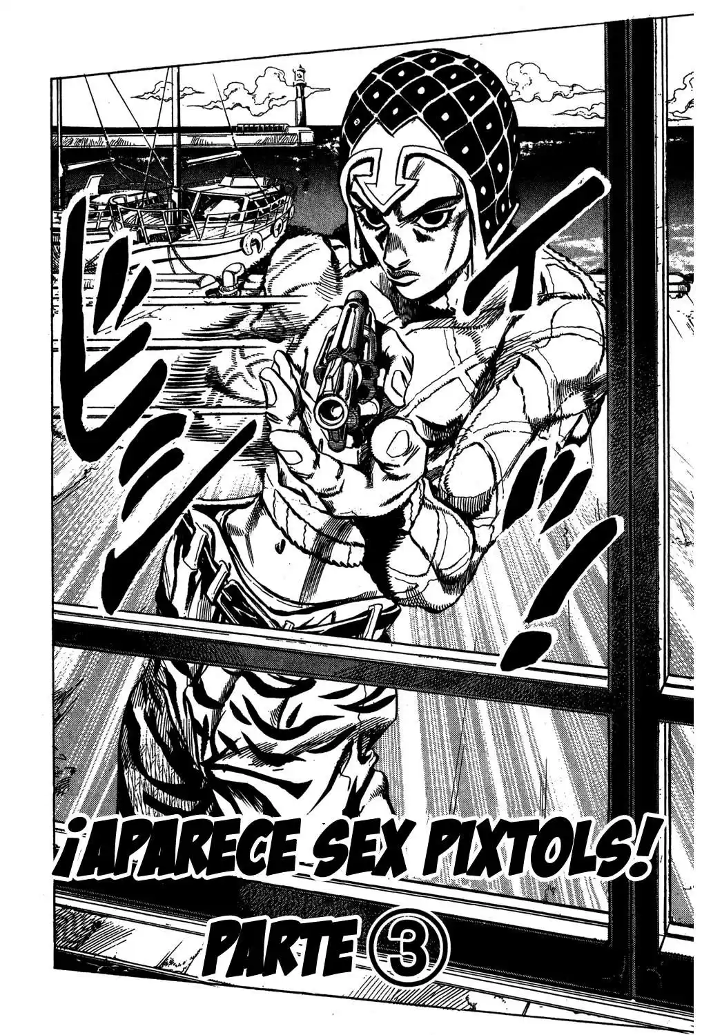 JoJo's Bizarre Adventure Parte 5: Vento Aureo Capitulo 25: Aparece Sex Pistols, Parte 3 página 5