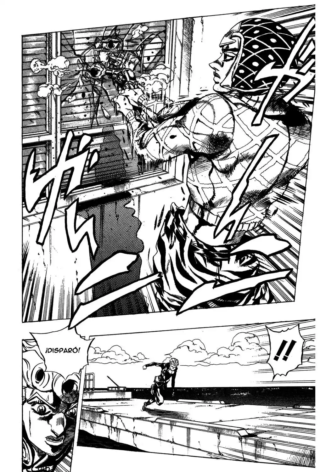 JoJo's Bizarre Adventure Parte 5: Vento Aureo Capitulo 25: Aparece Sex Pistols, Parte 3 página 7