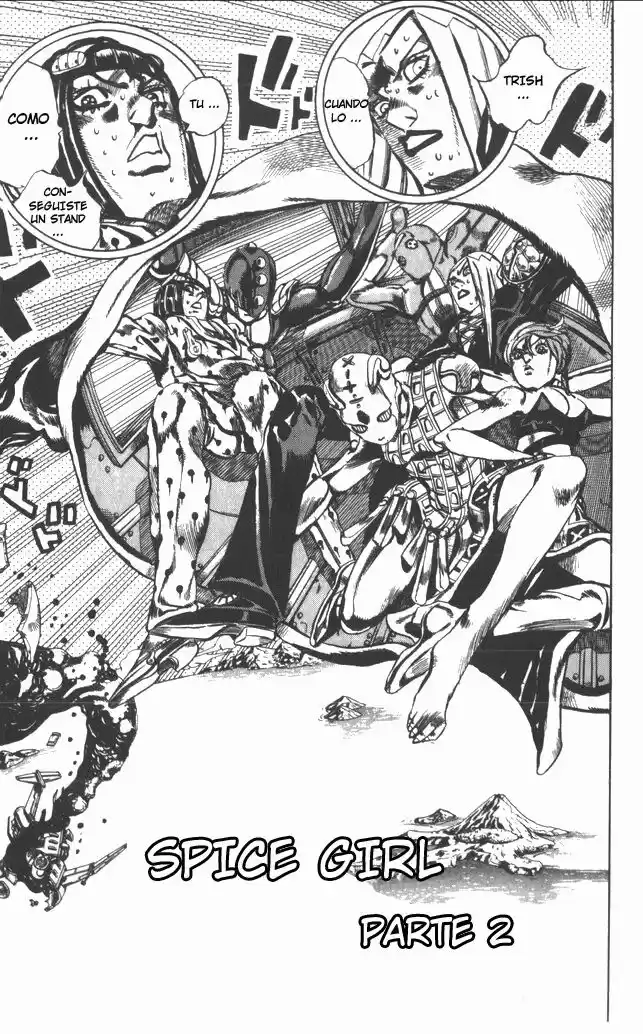 JoJo's Bizarre Adventure Parte 5: Vento Aureo Capitulo 101: Spice Girl, Parte 2 página 2