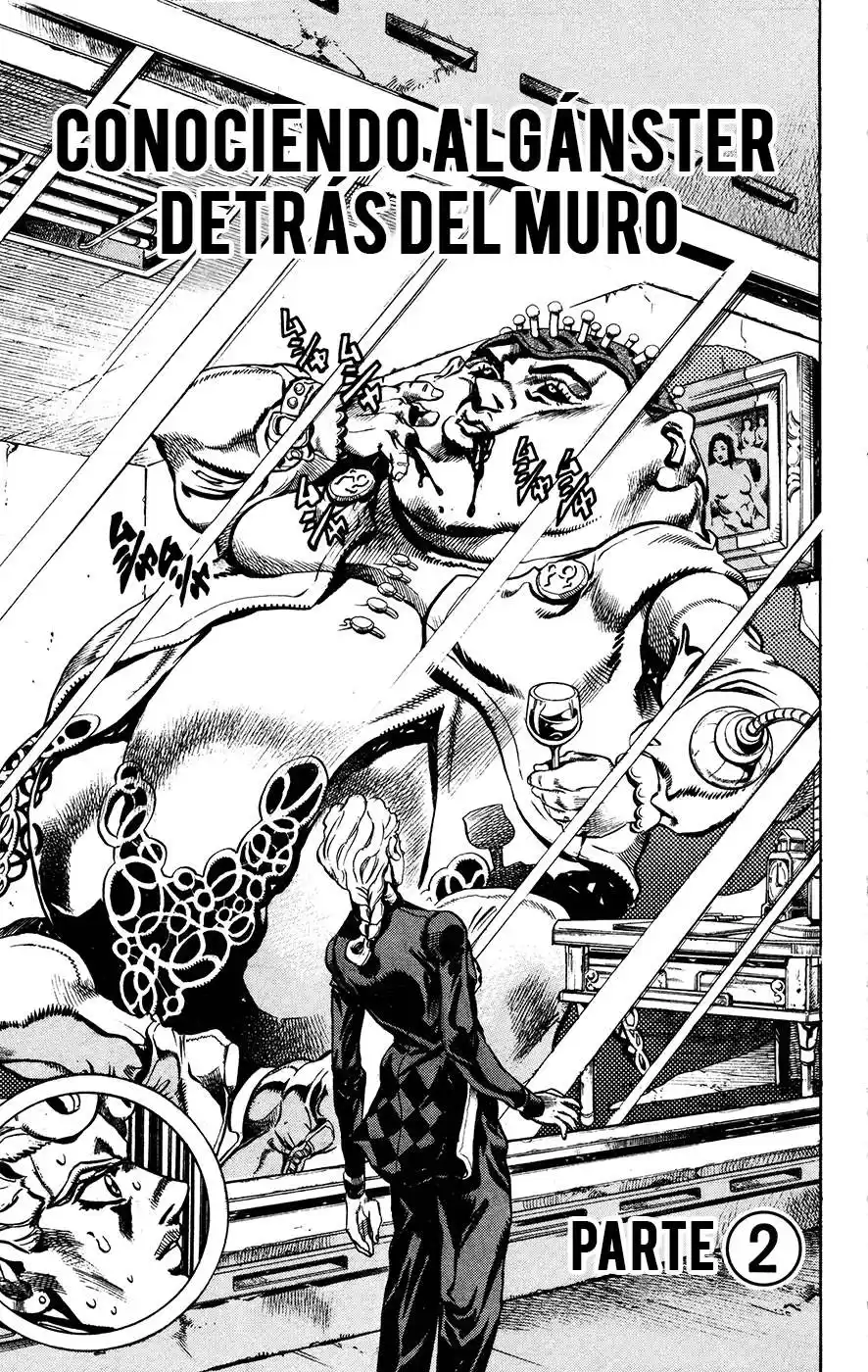 JoJo's Bizarre Adventure Parte 5: Vento Aureo Capitulo 10: Conoce al Gangster Detrás del Muro, Parte 2 página 2