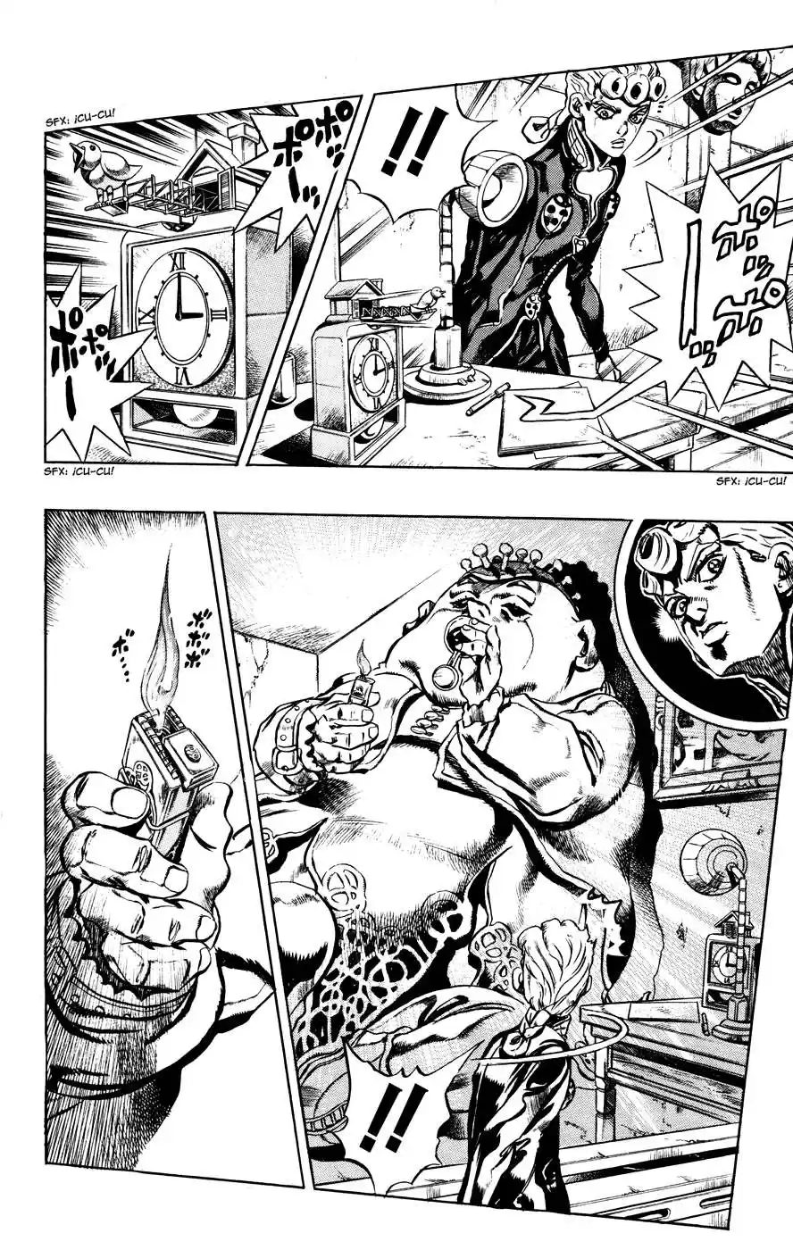 JoJo's Bizarre Adventure Parte 5: Vento Aureo Capitulo 10: Conoce al Gangster Detrás del Muro, Parte 2 página 3