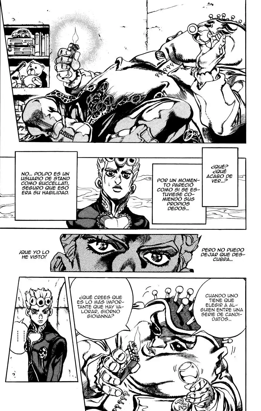 JoJo's Bizarre Adventure Parte 5: Vento Aureo Capitulo 10: Conoce al Gangster Detrás del Muro, Parte 2 página 4