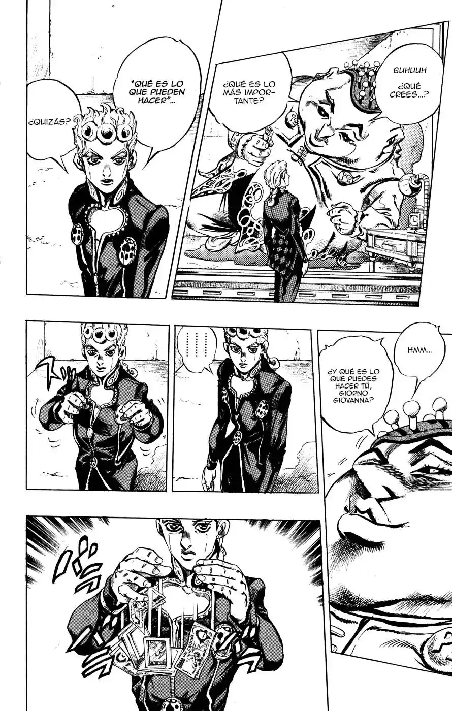 JoJo's Bizarre Adventure Parte 5: Vento Aureo Capitulo 10: Conoce al Gangster Detrás del Muro, Parte 2 página 5