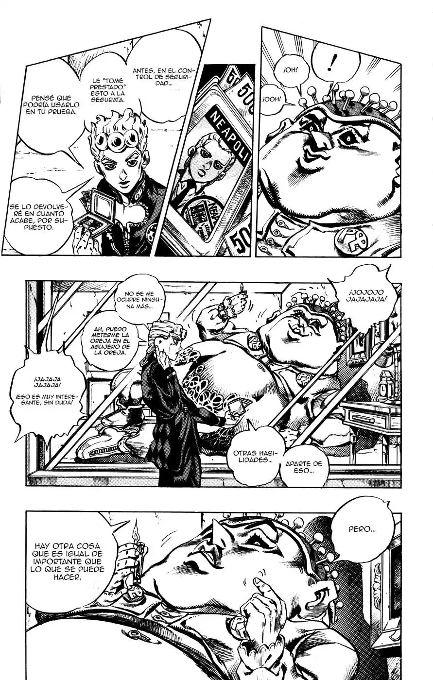 JoJo's Bizarre Adventure Parte 5: Vento Aureo Capitulo 10: Conoce al Gangster Detrás del Muro, Parte 2 página 6