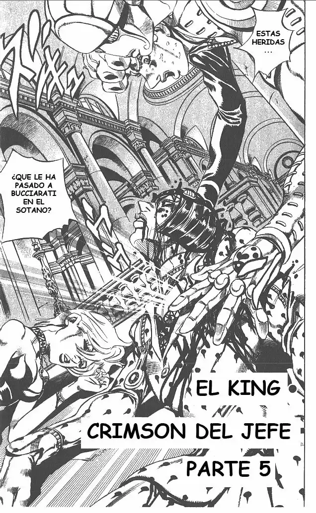 JoJo's Bizarre Adventure Parte 5: Vento Aureo Capitulo 83: El Misterio de King Crimson, Parte 5 página 2