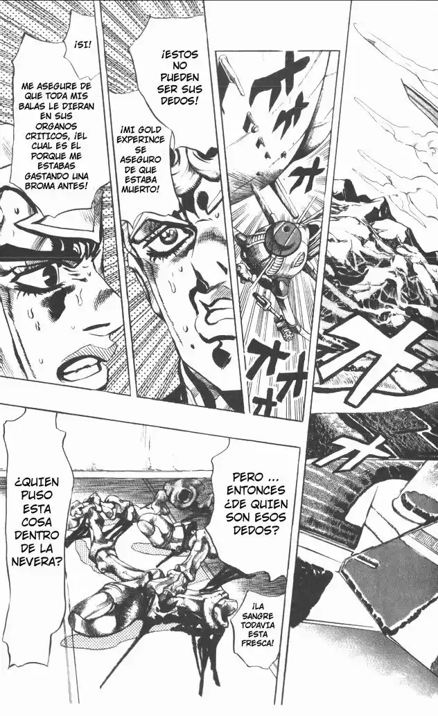 JoJo's Bizarre Adventure Parte 5: Vento Aureo Capitulo 95: Notorious B.I.G, Parte 2 página 4