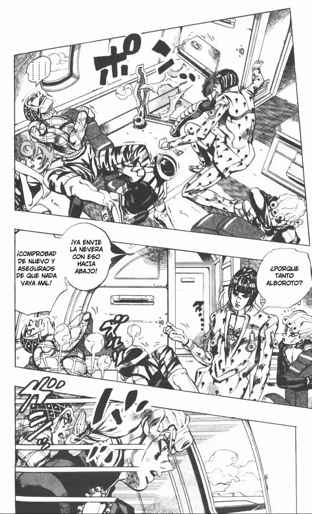 JoJo's Bizarre Adventure Parte 5: Vento Aureo Capitulo 95: Notorious B.I.G, Parte 2 página 9