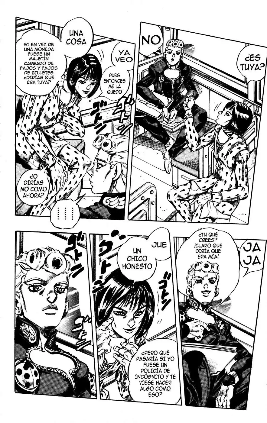 JoJo's Bizarre Adventure Parte 5: Vento Aureo Capitulo 4: La Llegada de Bucciarati, Parte 1 página 11