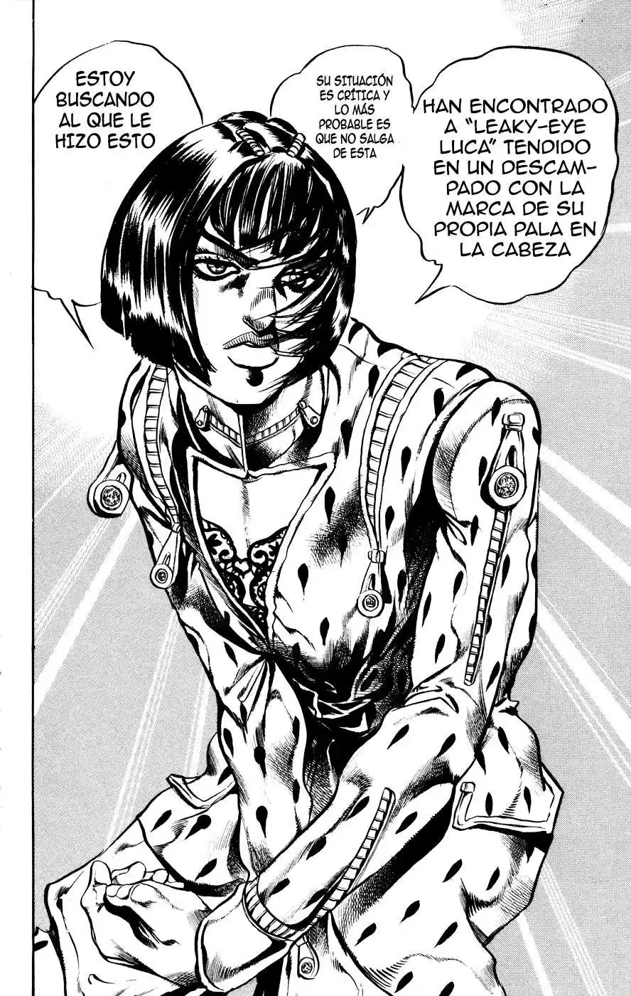 JoJo's Bizarre Adventure Parte 5: Vento Aureo Capitulo 4: La Llegada de Bucciarati, Parte 1 página 13