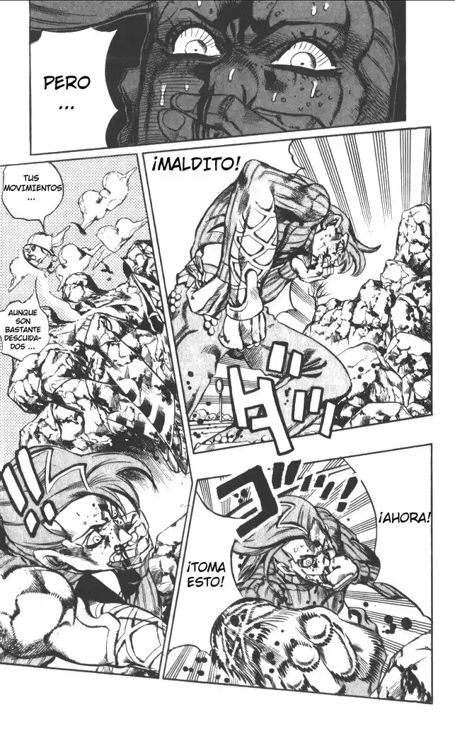 JoJo's Bizarre Adventure Parte 5: Vento Aureo Capitulo 106: King Crimson vs. Metallica, Parte 2 página 6