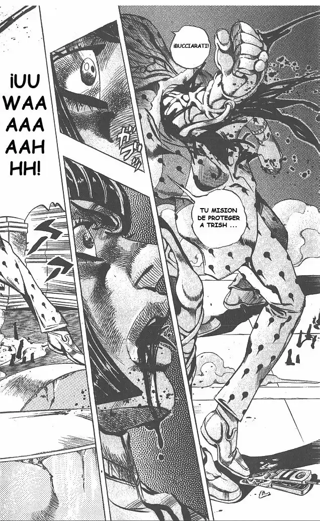 JoJo's Bizarre Adventure Parte 5: Vento Aureo Capitulo 81: El Misterio de King Crimson, Parte 3 página 3