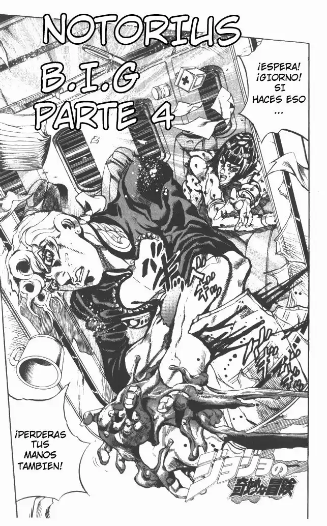 JoJo's Bizarre Adventure Parte 5: Vento Aureo Capitulo 97: Notorious B.I.G, Parte 4 página 2