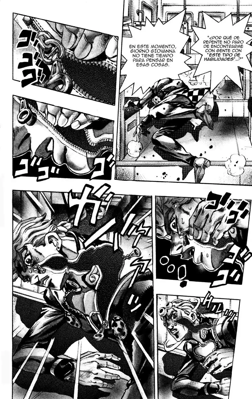 JoJo's Bizarre Adventure Parte 5: Vento Aureo Capitulo 6: La Llegada de Bucciarati, Parte 3 página 5